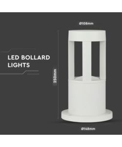 LAMPADA LED DA GIARDINO BIANCO H25 CM 4000K, 10W
